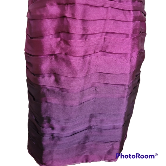 Monique Lhuillier BRIDESMAIDES 4  NWT DRESS Shades of Purple - Picture 6 of 11